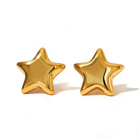 Aretes Star Ballon Golden