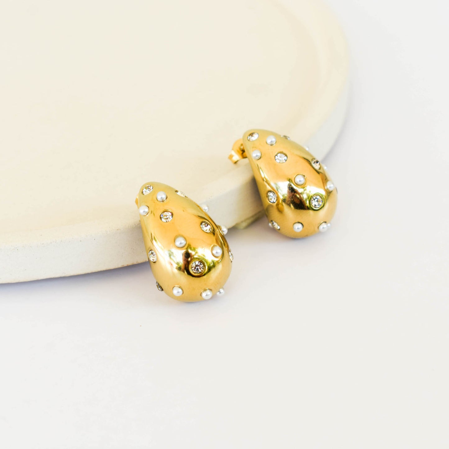 Aretes Pearl Dots
