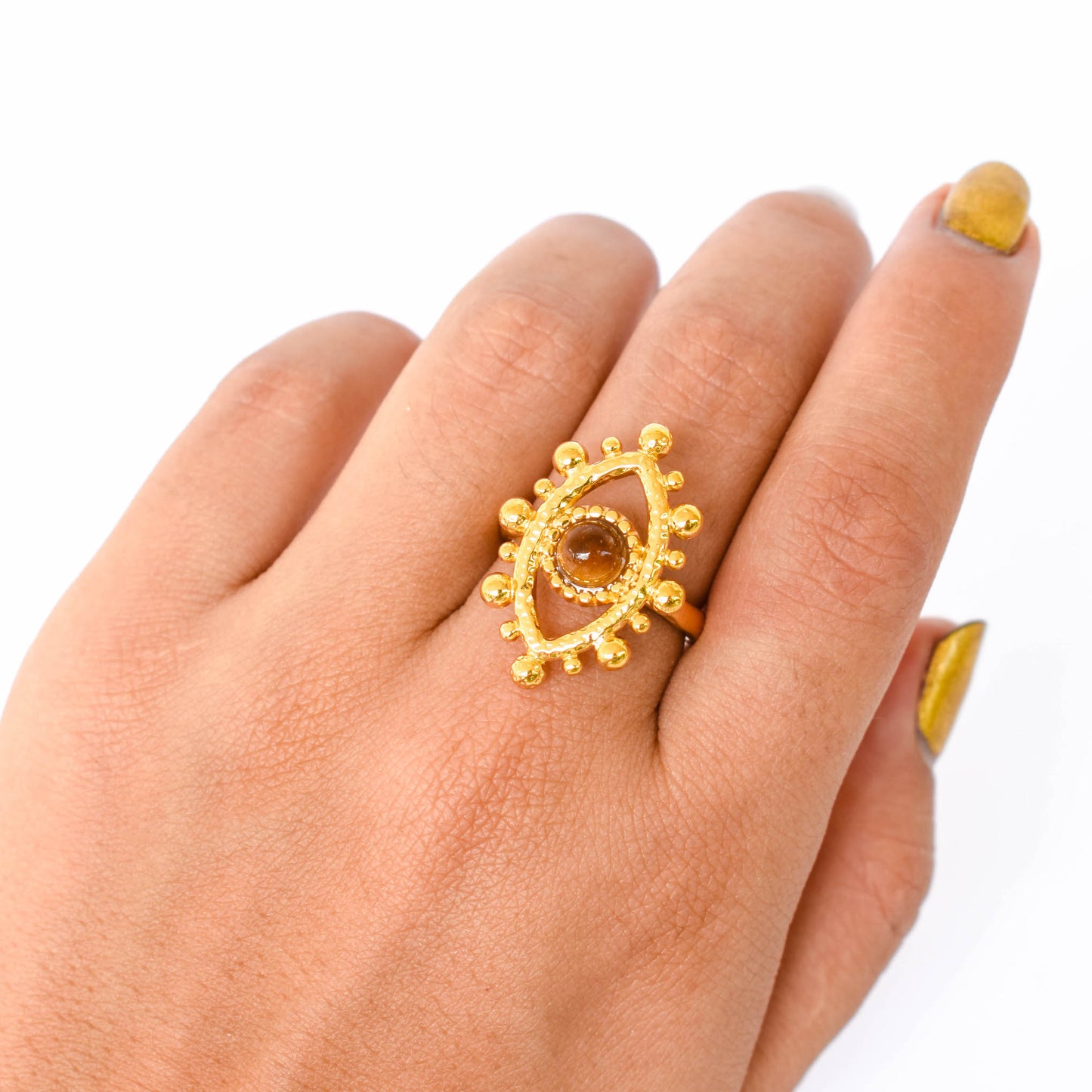 Anillo Ojo Turco Cafe