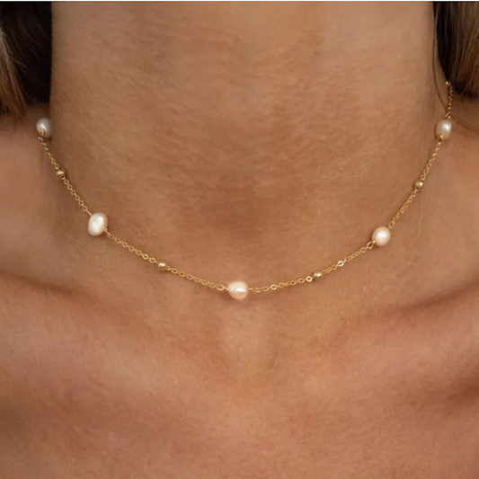 Collar Perla Barbada