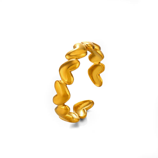 Anillo Golden Heart