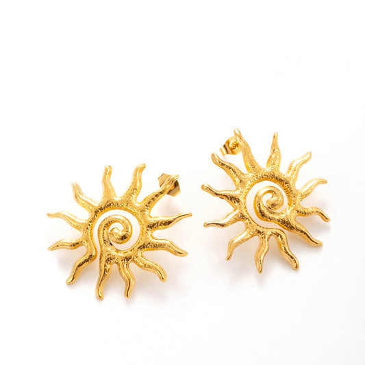Aretes Solum Golden