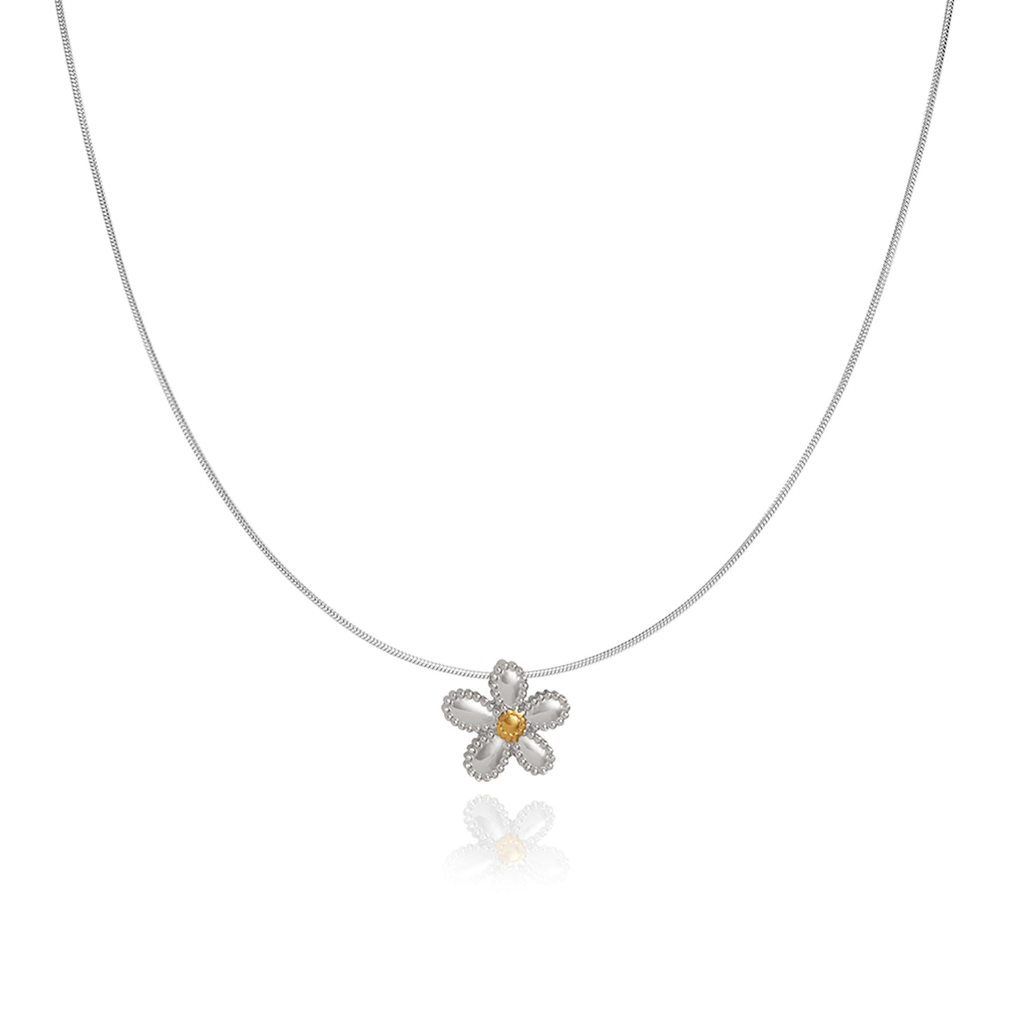 Collar silver Margarita