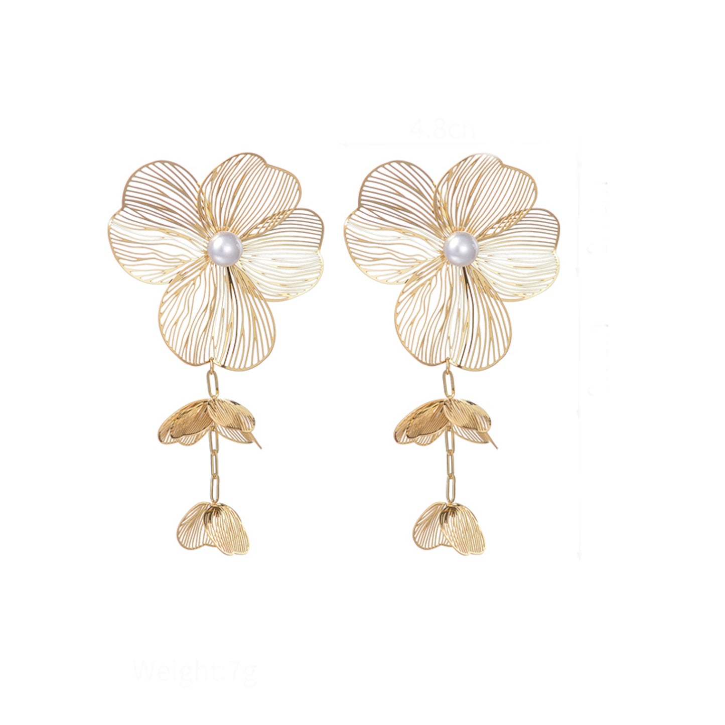 Aretes Lirios
