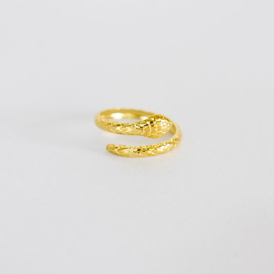 Anillo Gold Snake
