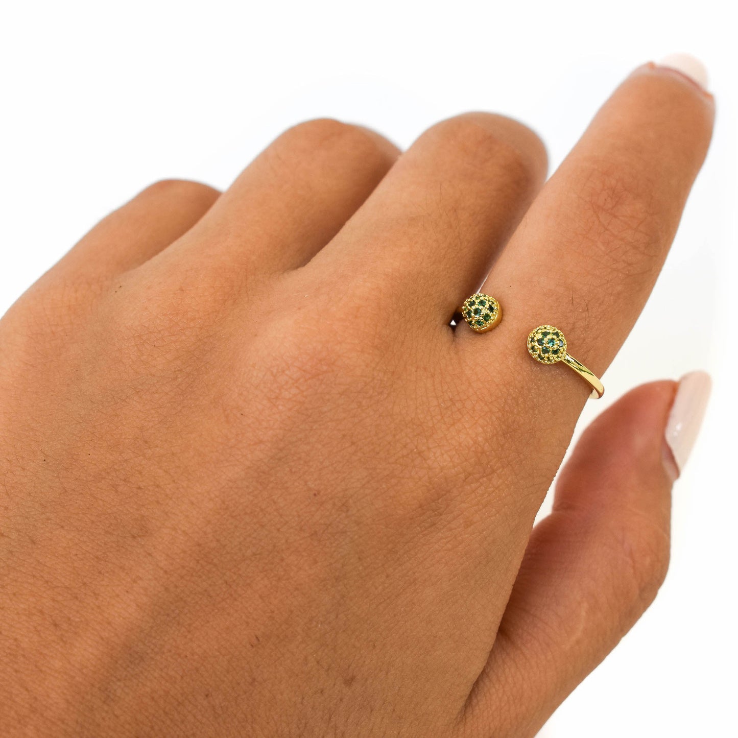 Anillo Green Celine